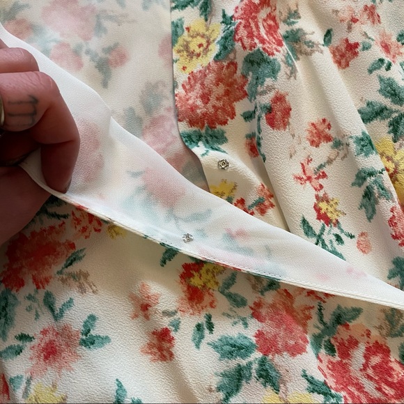 BNWT 1.State Floral Wrap Dress! - Picture 5 of 6